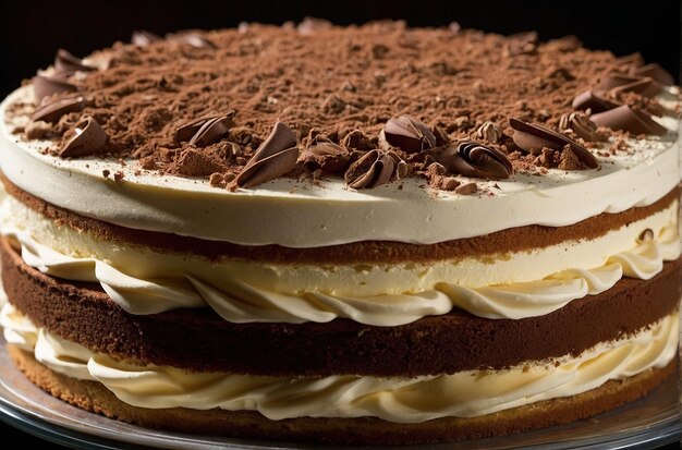 Exibição de Tiramisu Cake