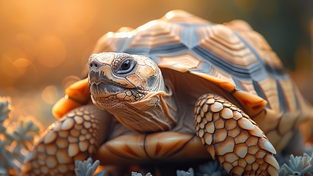 Exotische Haustiere wie die Sulcata-Schildkröte und die afrikanische Spurenschildkröten werden in Tierarztkammern gehalten