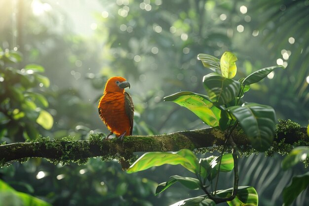 Exotische Vogelbeobachtungsabenteuer in tropischen Wäldern