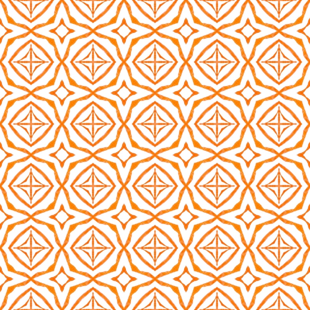 Exotisches nahtloses Muster orange ungewöhnlich Boho-Chic-Sommer-Design Sommer exotische nahtlose Grenze Textil...