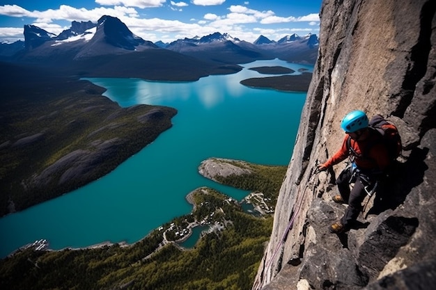 Expediciones de borde Triunfos verticales Foto de escalada