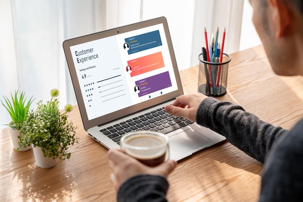 Experiencia del cliente y análisis de reseñas por parte de un moderno software informático