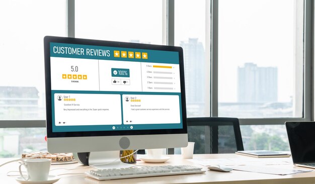 Experiencia del cliente y análisis de reseñas por parte de un moderno software informático