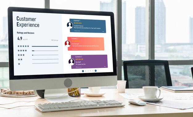 Experiencia del cliente y análisis de reseñas por parte de un moderno software informático