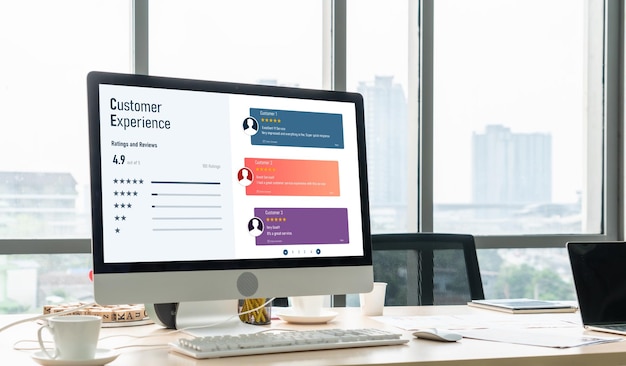 Experiencia del cliente y análisis de reseñas por parte de un moderno software informático
