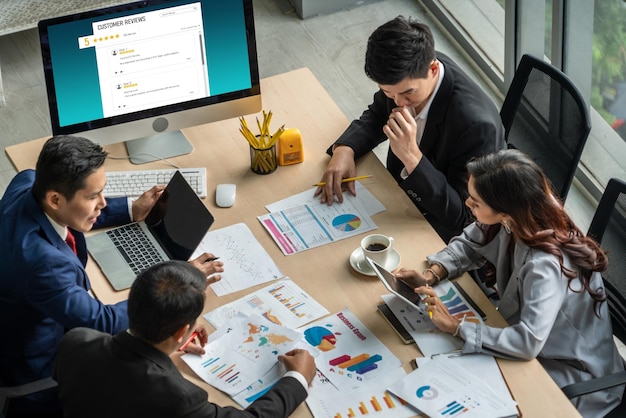 Experiencia del cliente y análisis de reseñas por parte de un moderno software informático