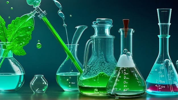 Experiment für Biotechnologie mit Chemie