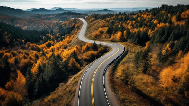 Experimenta la belleza de los paisajes cambiantes desde arriba