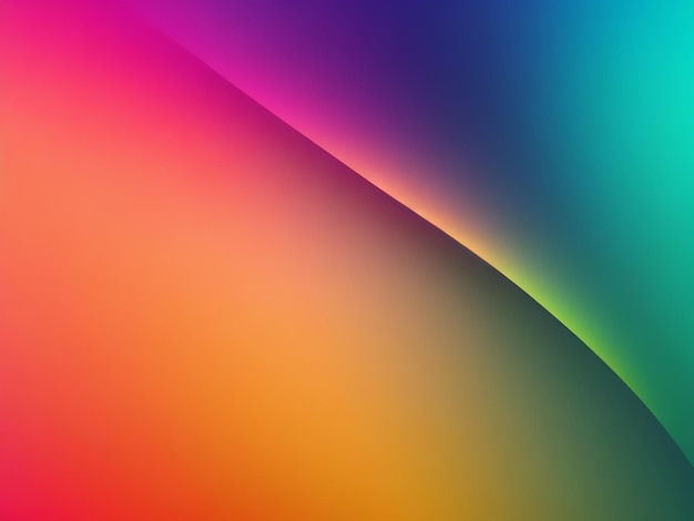 Experimentar la mezcla hipnotizante de colores con un fondo de gradiente mejorado por un sutil granulado a