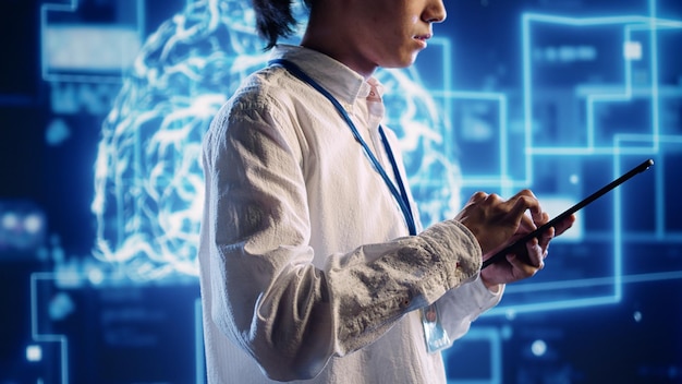 Experto en simulación de cerebro humano con IA