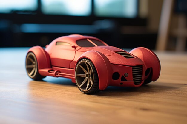Explora el mundo de los coches de juguete impresos en 3D con un toque de creatividad generativa de IA