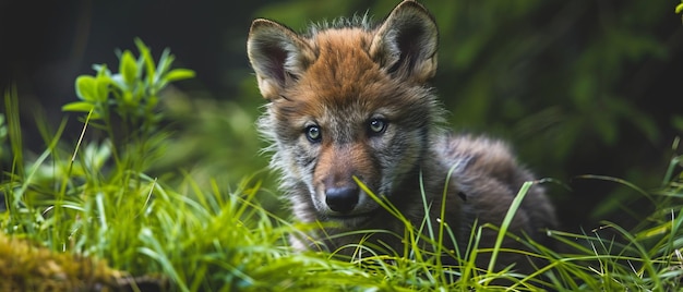 Exploração da Floresta dos Filhotes de Lobo