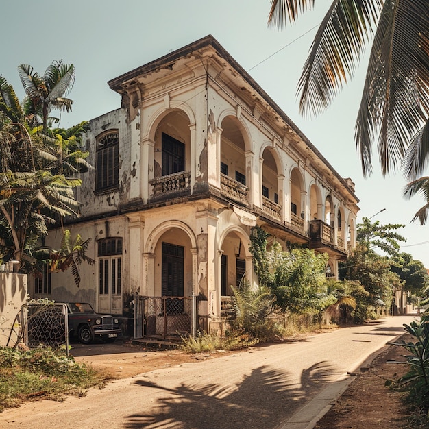 Explorando la arquitectura colonial francesa en Maputo, en Mozambique