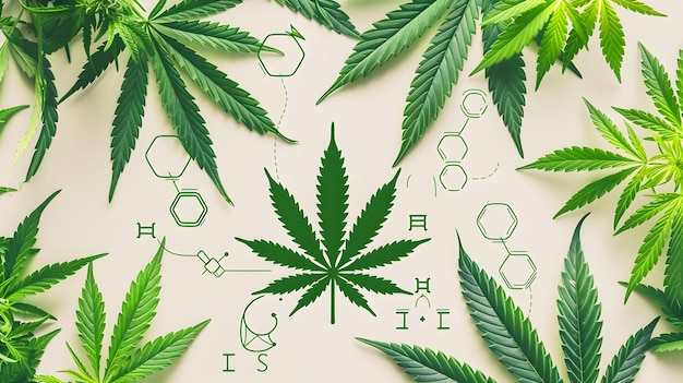 Explorando as diferenças moleculares do THC e do CBD Um mergulho profundo na fitoquímica da cannabis