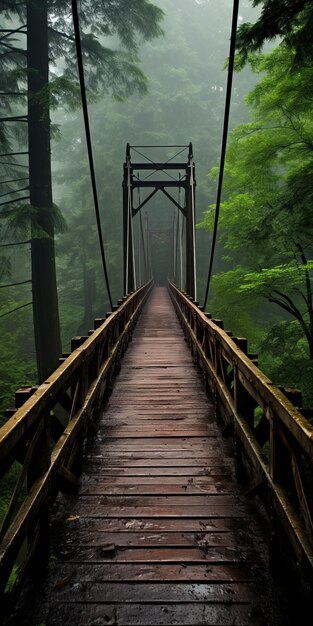 Explorando as pontes majestosas que conectam a natureza e as metrópoles sombrias