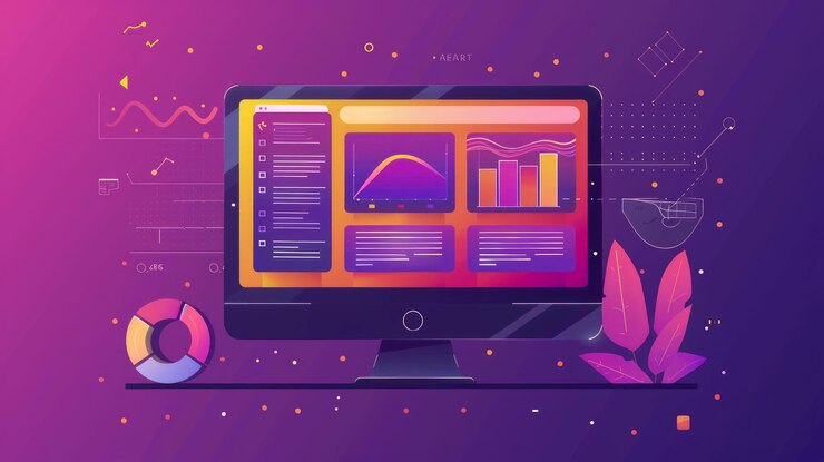 Foto explorando las ideas y tendencias de análisis de datos con técnicas de visualización avanzadas que presentan