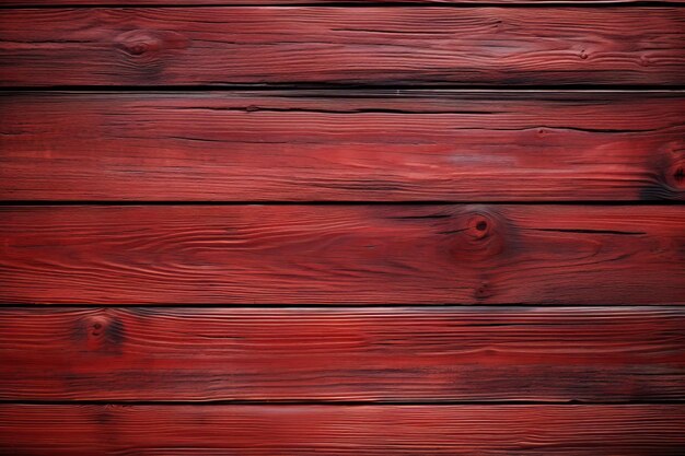 Foto explorando el mundo vibrante de una superficie de madera roja en 32 proporciones