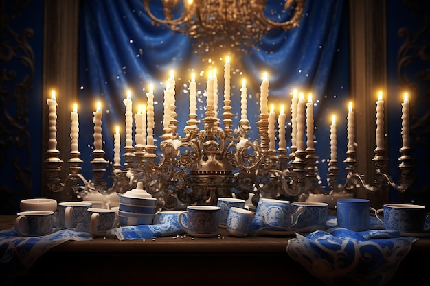 Explorando o Conceito Rico de Hanukkah Um Festival de Luz e Tradição Judaica