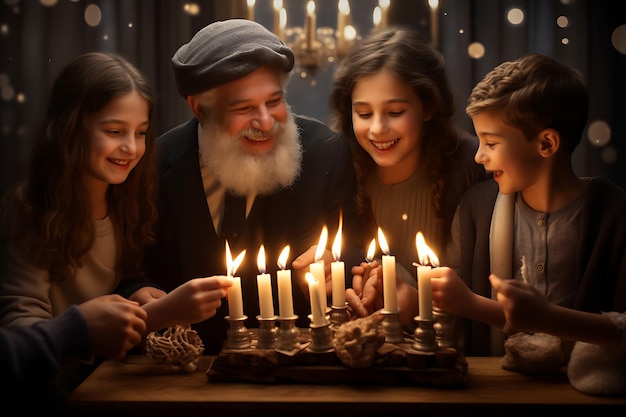 Explorando el rico concepto de Hanukkah Un festival de luz y tradición judía