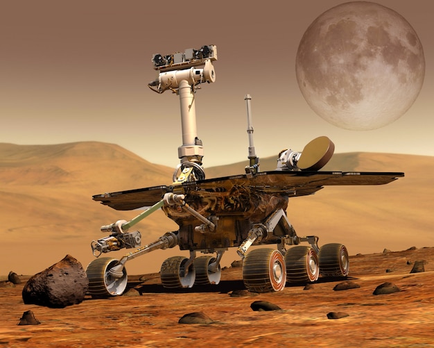 Exploration Rover en Marte