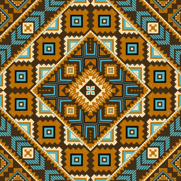 Explore la encantadora mezcla de patrones étnicos de telas africanas con el arte egipcio antiguo con