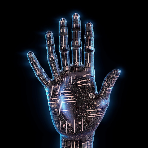 Explore las exploraciones óseas junto con las imágenes de manos de la tecnología de inteligencia artificial