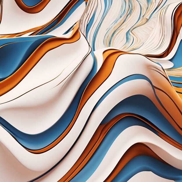 Foto explore la idea del ritmo y el movimiento con un diseño abstracto con líneas fluidas y dinámicas