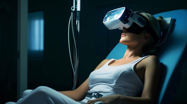 Foto explore el impacto de una tecnología que permite a las personas vivir en realidad virtual mientras sus cuerpos