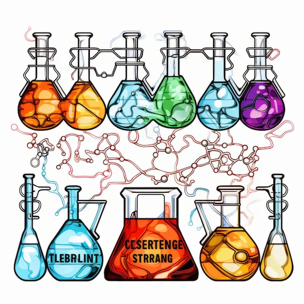 Explore o emocionante mundo da química com o conjunto de química T