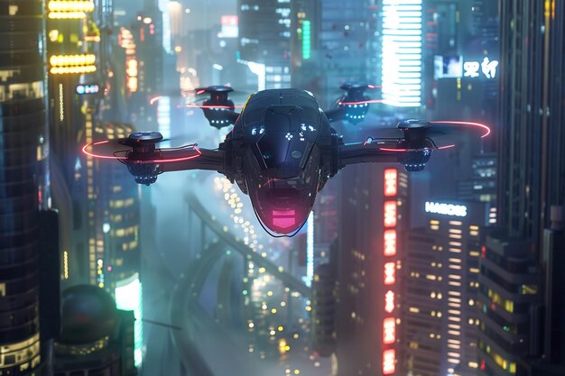 Explore o mundo dos drones de carga autônomos como a