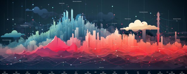 Explore el papel del papel de pared de visualización de datos