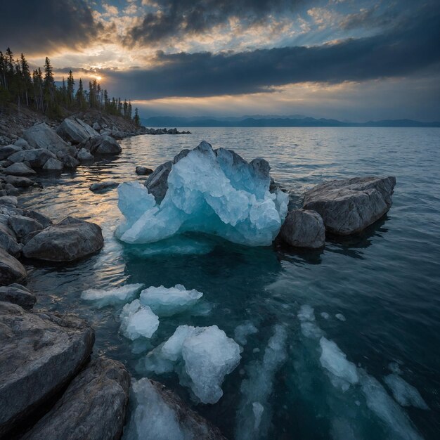 Foto explore los pintorescos paisajes de la república de altai