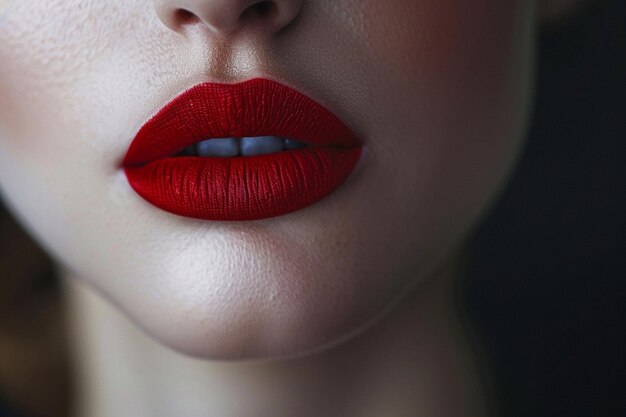 Explore el poder del maquillaje audaz de los labios para hacer una AI generativa