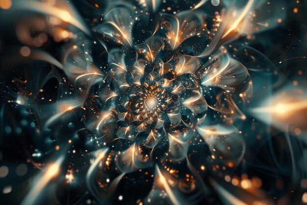 Explore las profundidades infinitas del arte fractal como IA generativa