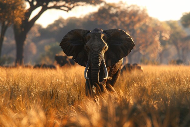 Explore la vida silvestre del Parque Nacional de Hwange