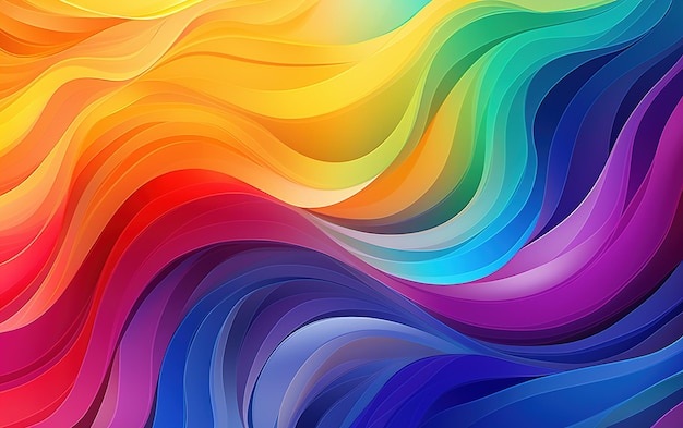 Explosão de cores divertidas Fundos multicoloridos energéticos
