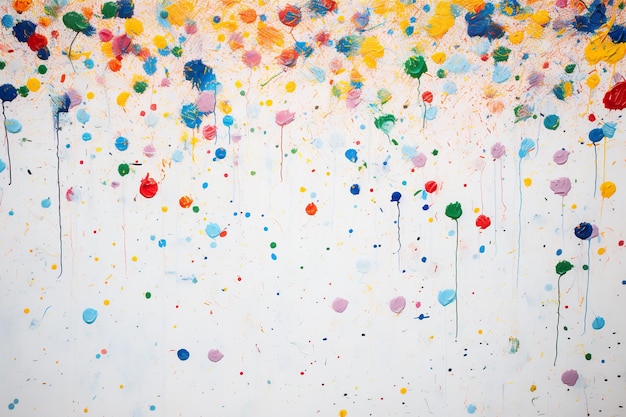 Foto explosion farbiger konfetti, die einen feierlichen und dynamischen hintergrund schafft