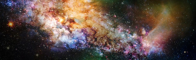 Explosión de fondo espacial de alta calidad supernova Estrella brillante Nebulosa Galaxia distante Imagen abstracta Elementos de esta imagen proporcionados por la NASA