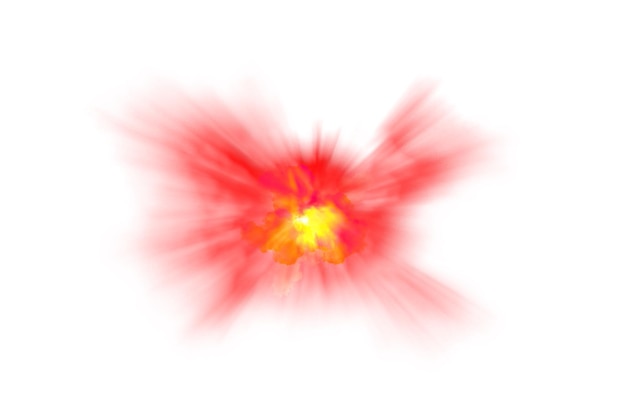 Explosión de luz de haz rojo borrosa Efecto de pincel de fondo abstracto