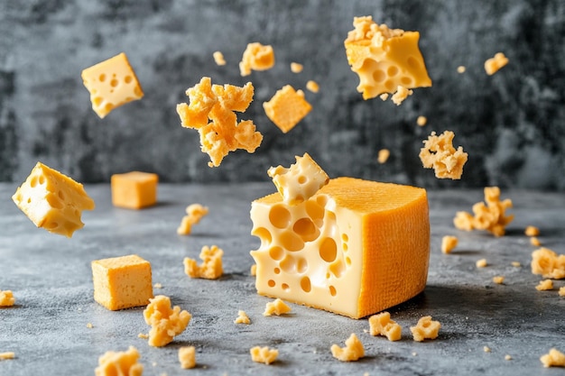 La explosión del queso Emmental