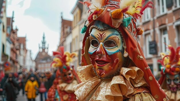 Exposiciones de arte popular y patrimonio de los carnavales de Binche