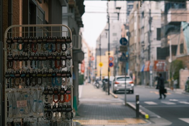 Foto exposições de lojas na rua