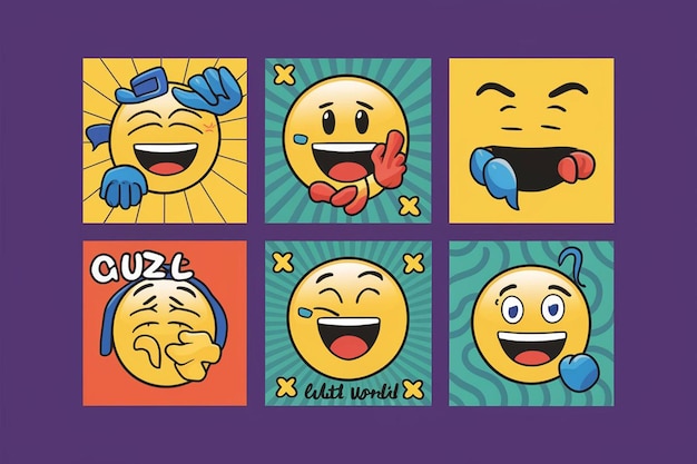 "Expresarse a sí mismo Emoji Extravaganza"