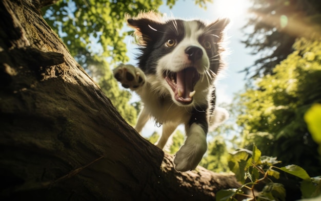 Expresiones animadas de perros y gatos en Chase