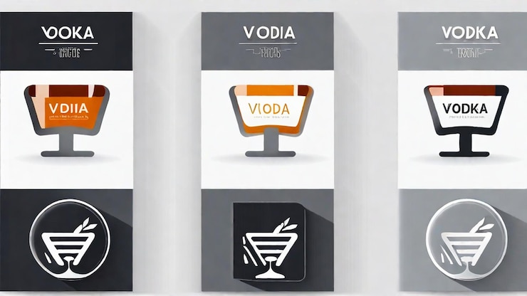 Foto una exquisita experiencia de degustación de vodka