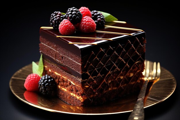 Exquisita pastelería francesa que muestra sus delicados pasteles y pasteles