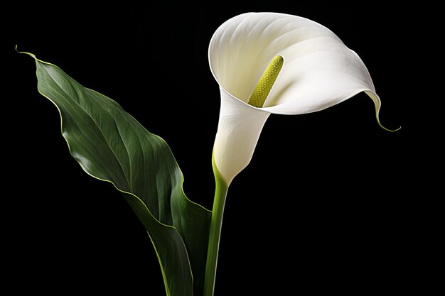 Foto exquisite calla lily fesselnde schönheit der natur enthüllt in wikimedia commons' public domain imag
