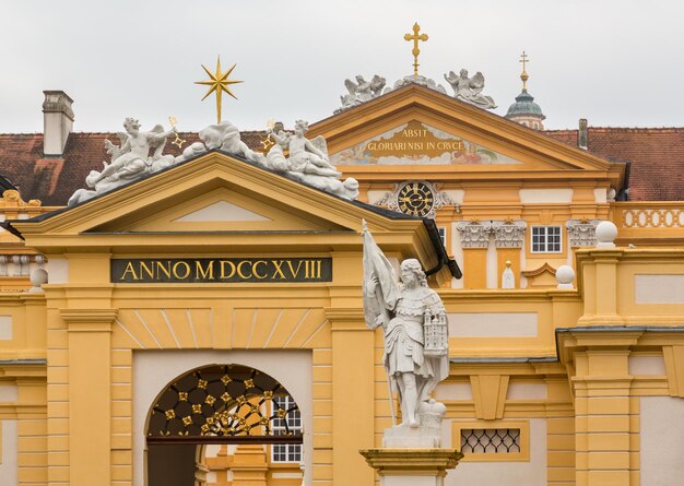 Exterior de la Abadía de Melk en Austria