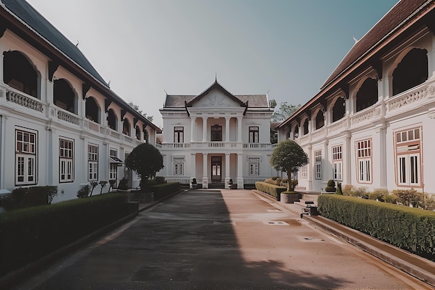 Exterior da Casa do Palácio Real da Tailândia