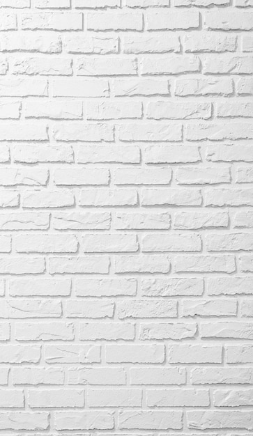 Exterior da parede de tijolos brancos para fundoTextura de parede de tijolos de fundo abstrato